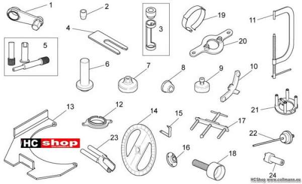 Moto Guzzi Griso V8 Specific tools I