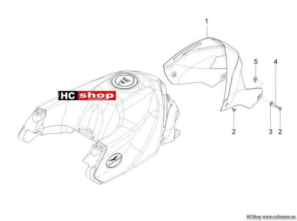 Moto Guzzi Stelvio 1200 Mittlerer Aufbau
