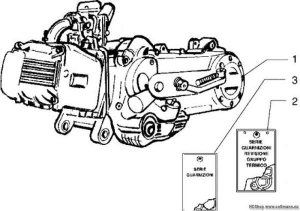 Vespa Motor 50 4T