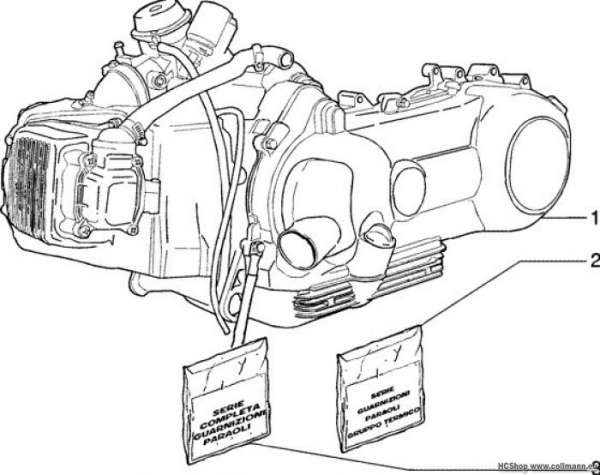 Vespa Motor LX 125