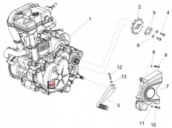 Aprilia RX 125 E5 - Motor - Motor-Fertigstellung