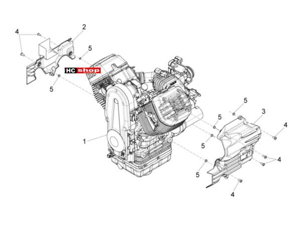 Moto Guzzi MGX 21 1400 ABS E4 - Motor Fertigstellung