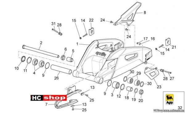 Aprilia Schwinge RSV4 R ABS