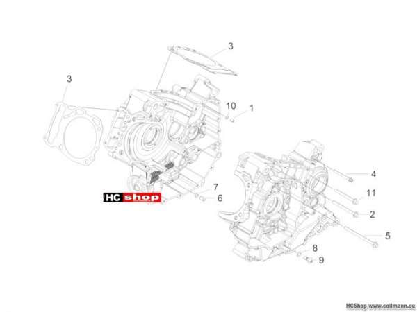 Aprilia Gehäuse I Capo Nord 1200