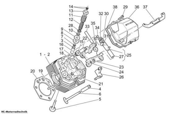 Moto Guzzi Kopfen California EV/EV Touring PI 1100