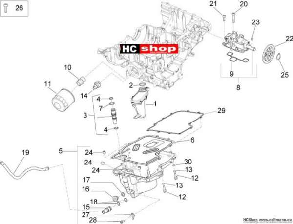 Aprilia RSV4 RR Schmierung