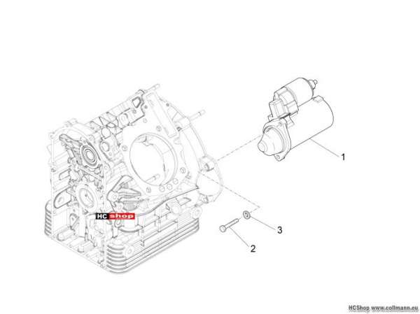 Moto Guzzi Zündung / Elektrischer Anlasser Cali 1400