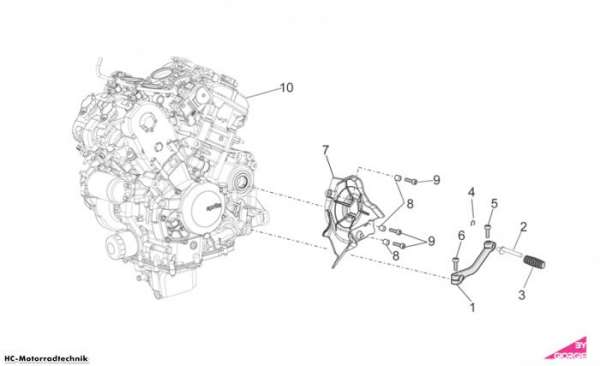 Aprilia Motor RSV 4 1000