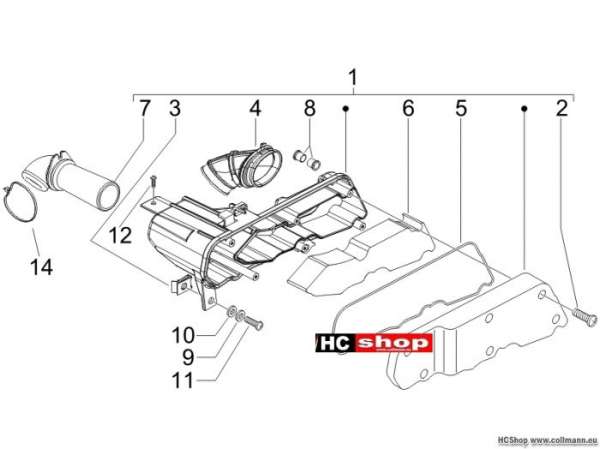 Gilera Luftfilter Runner 50 SP
