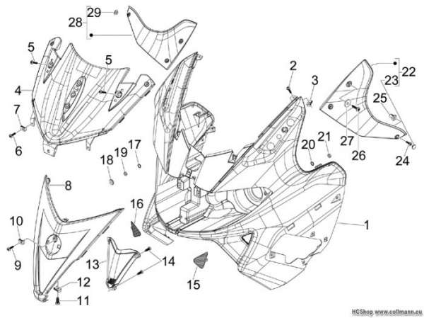 Gilera Frontschild Nexus 125
