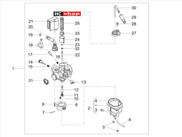 Aprilia RX 50 E4 Motor Vergaser II