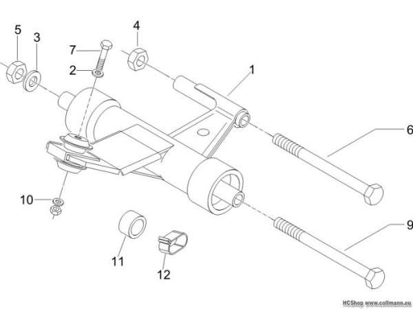 Vespa Schwingarm LX 125 4T