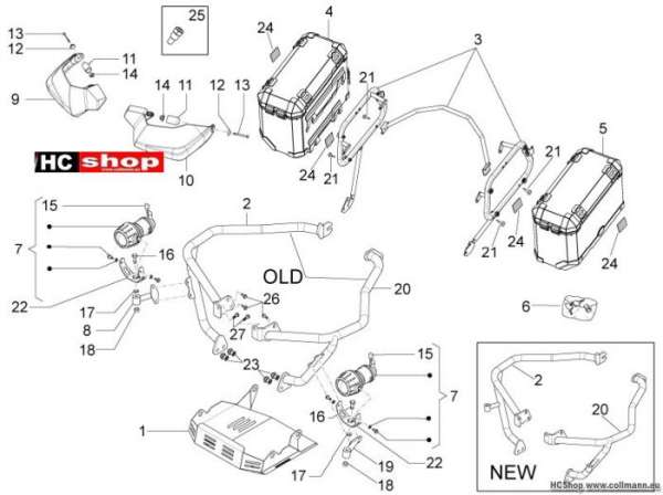 Moto Guzzi Stelvio 1200 Special parts