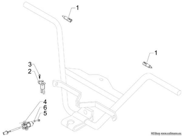 Aprilia Wechselschalter - Umschalter SR MAX 125