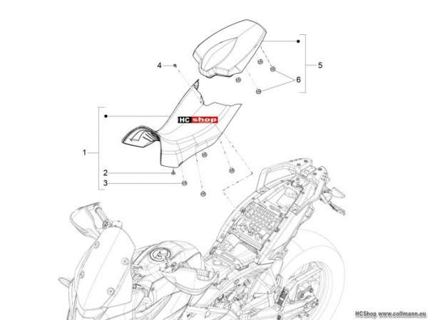 Aprilia Sitz Capo Nord 1200