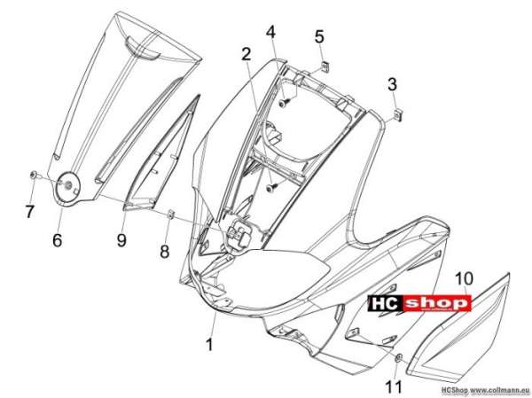 Gilera Frontschild Runner 50 SP