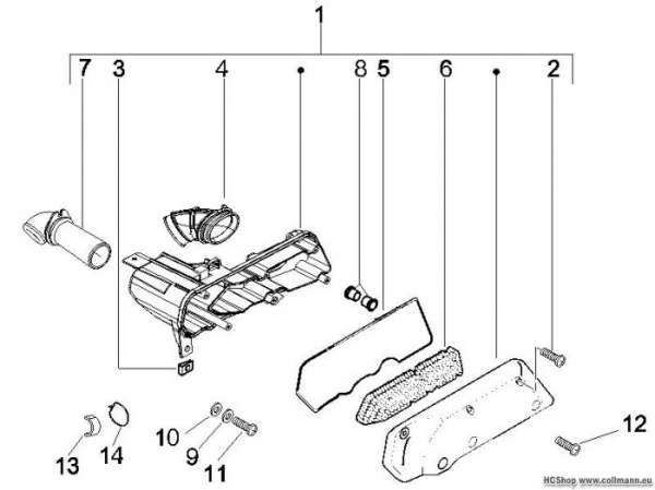 Gilera Luftfilter Runner 50 SP