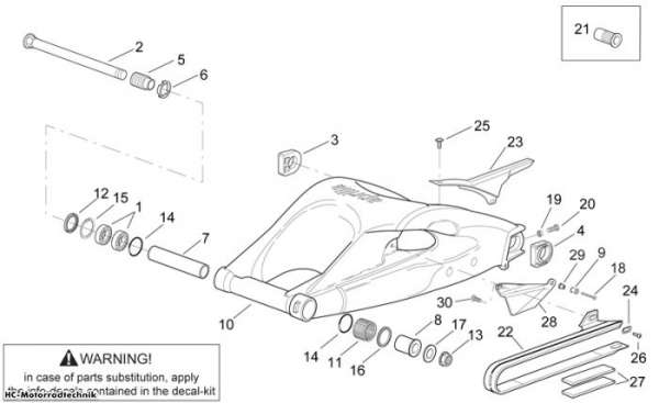 Aprilia Schwinge RSV 1000