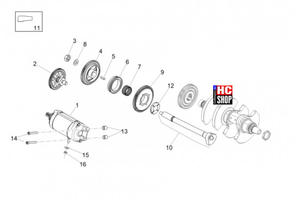 Aprilia RSV4 1100 E5+ - Motor - Zündung-Elektrischer Anfang