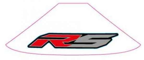 Aprilia RS4 50 2T E4 - Rahmen Deko
