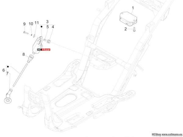 Piaggio Spannungsreglerern NRG 50 DD