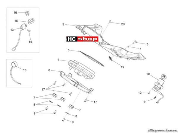 Moto Guzzi Stelvio 1200 Instrumententafel