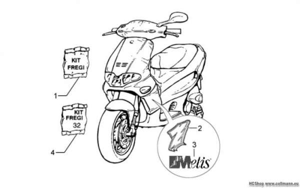 Gilera Verzierung Replicafassung Runner 50 Purejet