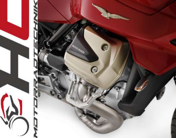 Zylinderkopfschutz aus Aluminum Moto Guzzi Stelvio