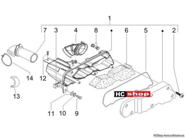 Gilera Luftfilter Stalker 50