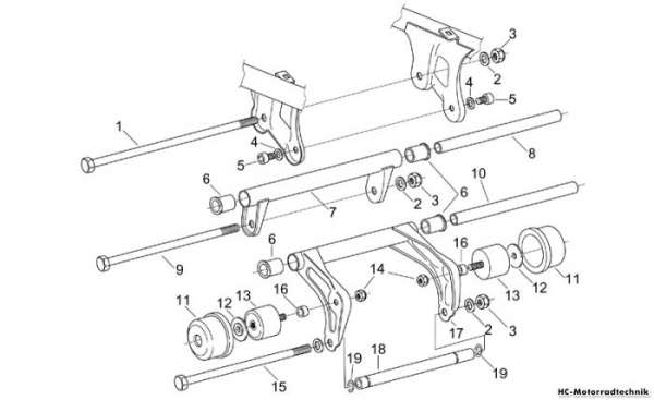 Aprilia Pleuelstange Leonardo 125-150