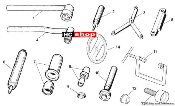 Moto Guzzi Specific tools II