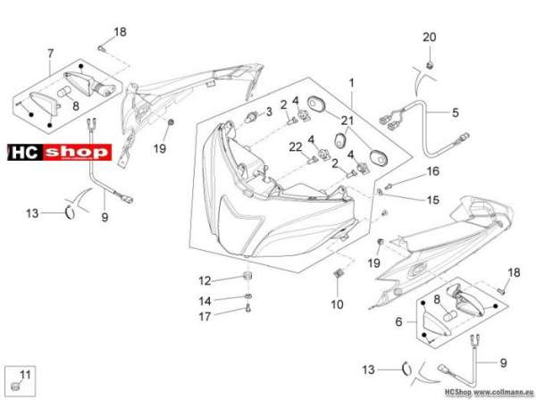 Aprilia RS4 125 SBK Vorderer lichter