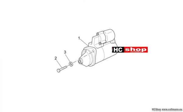 Moto Guzzi V7 Stone Startermotor