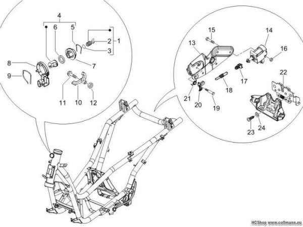 Piaggio Schloss X9 125 Evolution
