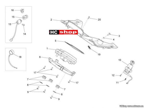 Moto Guzzi Stelvio 1200 Instrumententafel