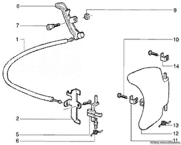 Gilera Tankklappe Runner 50 SP