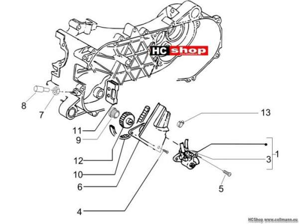 Piaggio Ölpumpe NRG 50 Purejet