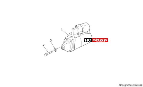 Moto Guzzi V7 Special Startermotor