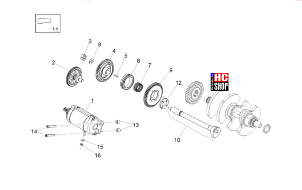 Aprilia RSV4 1100 Factory SE-09 SBK - Motor - Zündung-Elektrischer Anfang