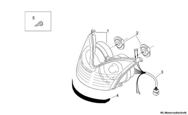 Aprilia Lichter I Leonardo 125-150