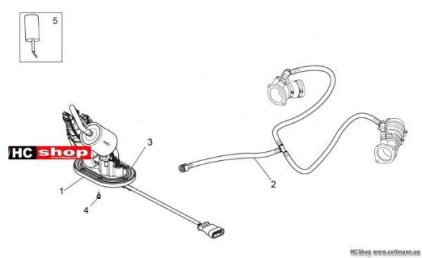 Moto Guzzi V7 Special Kraftstoffpumpe