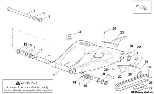 Aprilia Schwinge RSV 1000