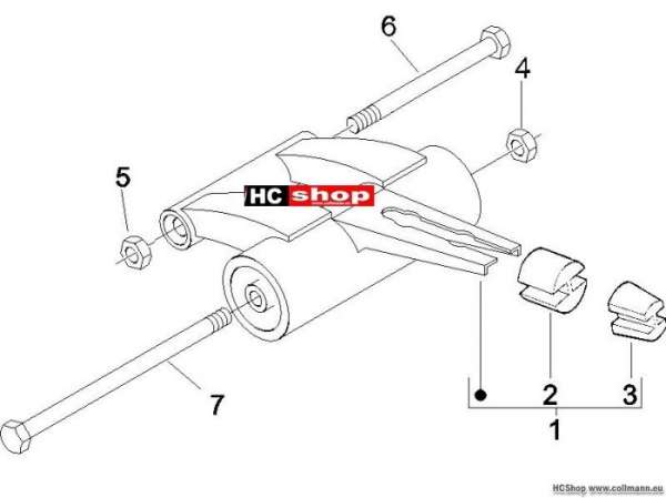 Piaggio Schwingarm NRG 50 Purejet