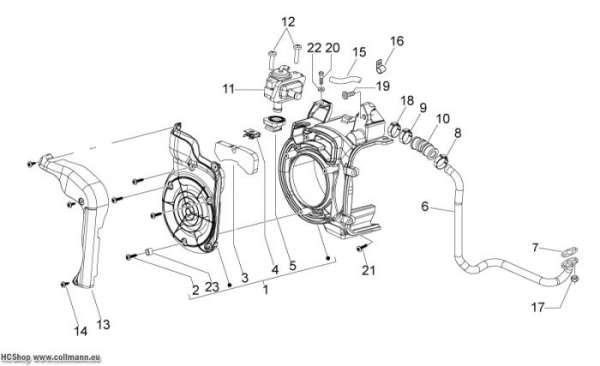 Aprilia Secondary air Sport City ONE 4T E3 125