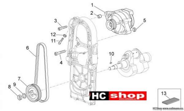 Moto Guzzi Stelvio 1200 Stromgenerator