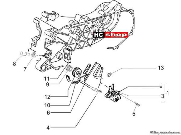 Piaggio Ölpumpe NRG 50 Purejet