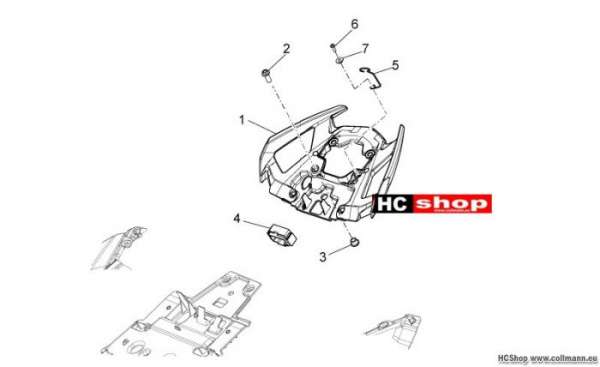Aprilia Shiver 750 Heckaufbau II