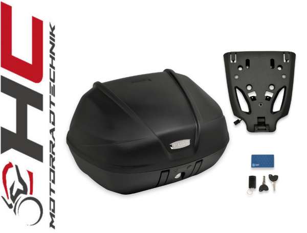 Piaggio New Beverly Top Case Kit 'Keyless' 52 L