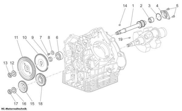 Moto Guzzi Steuer Griso V 8V 1200