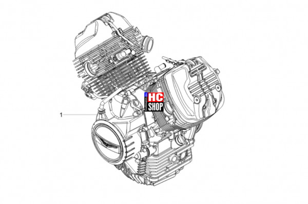 Moto Guzzi V7 Special 850 E5+ - Motor - Motor-Fertigstellung